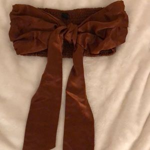 Windsor satin tube top size S